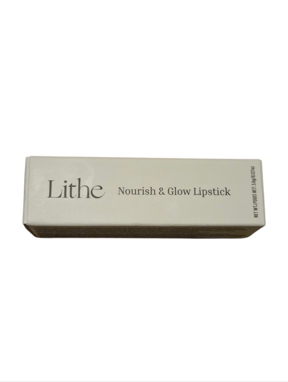 LITHE BEAUTY Nourish & Glow Lipstick - Shade Peony - Vegan Satin Balm